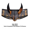 CandyMan Shorty Diable DEMONIS Noir-Flamme